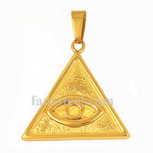 FSP17W12G  gods eye all seeing eye Pendant 